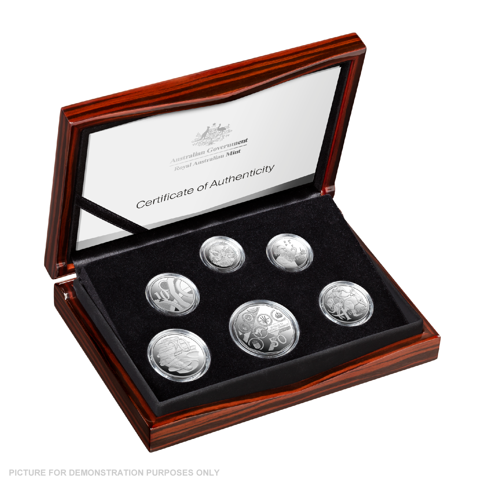 2026 Six-Coin Silver Proof Year Set - 60th Anniversary of Decimal Currency